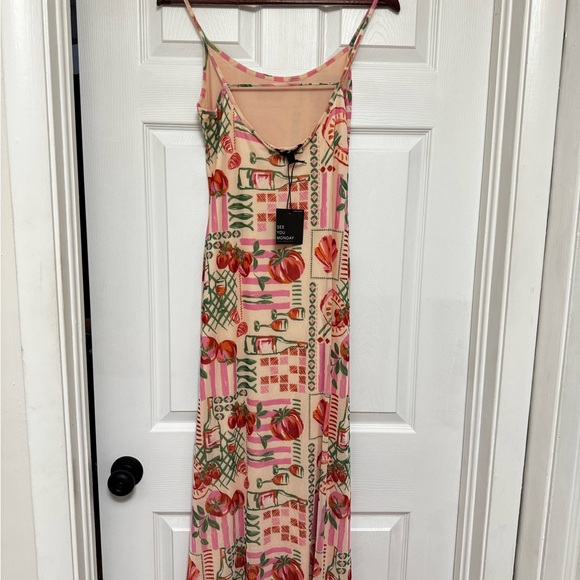 Floral Patchwork Maxi Dress - Picture 2 of 5